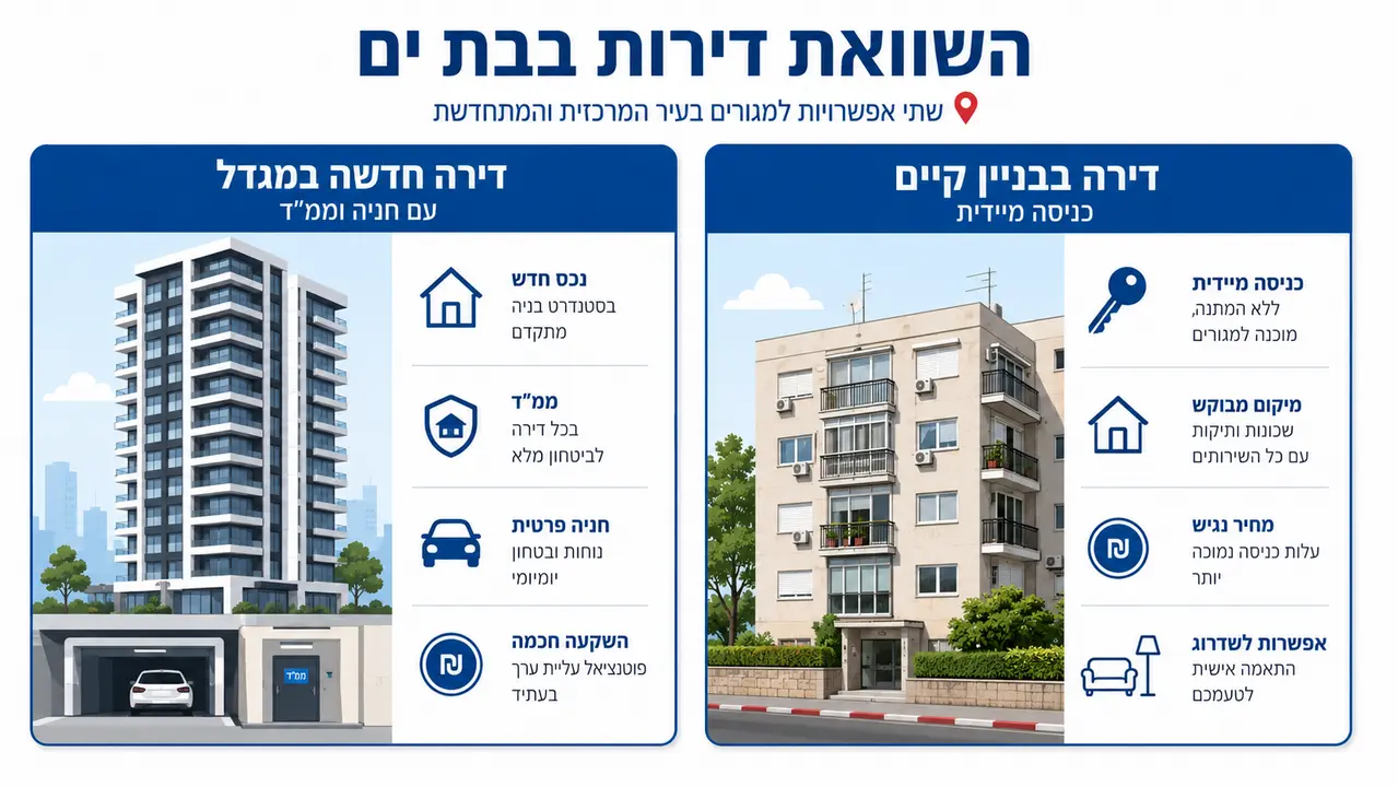 התחדשות עירונית ופינוי בינוי בבת ים