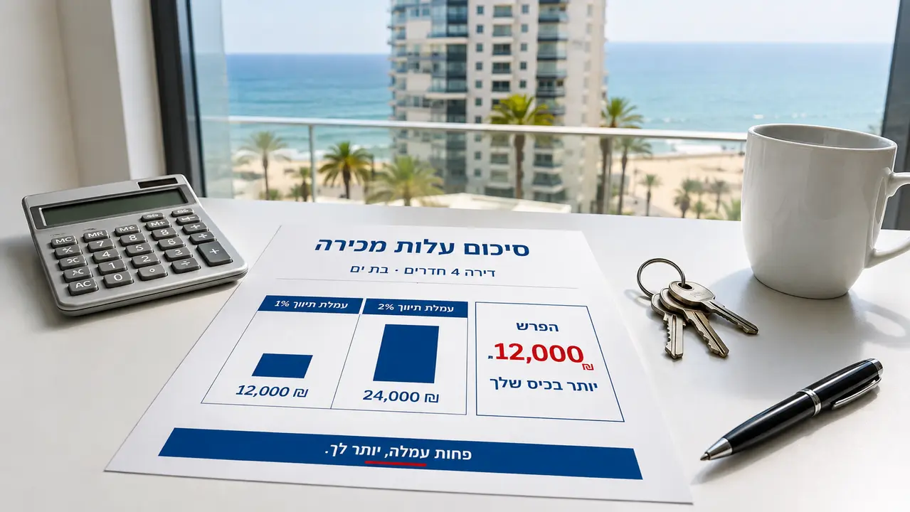 דמי תיווך במכירת דירה - כמה זה עולה ולמי משלמים