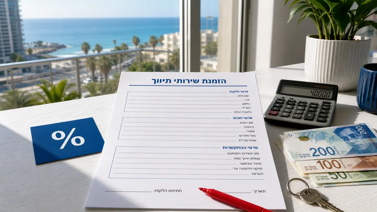 כמה אחוז לוקח מתווך? המדריך המלא לעמלת תיווך