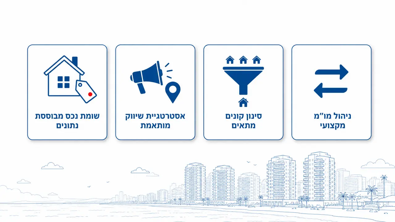 מה כוללת עבודת המתווך מאחורי הקלעים בעסקת מכירה