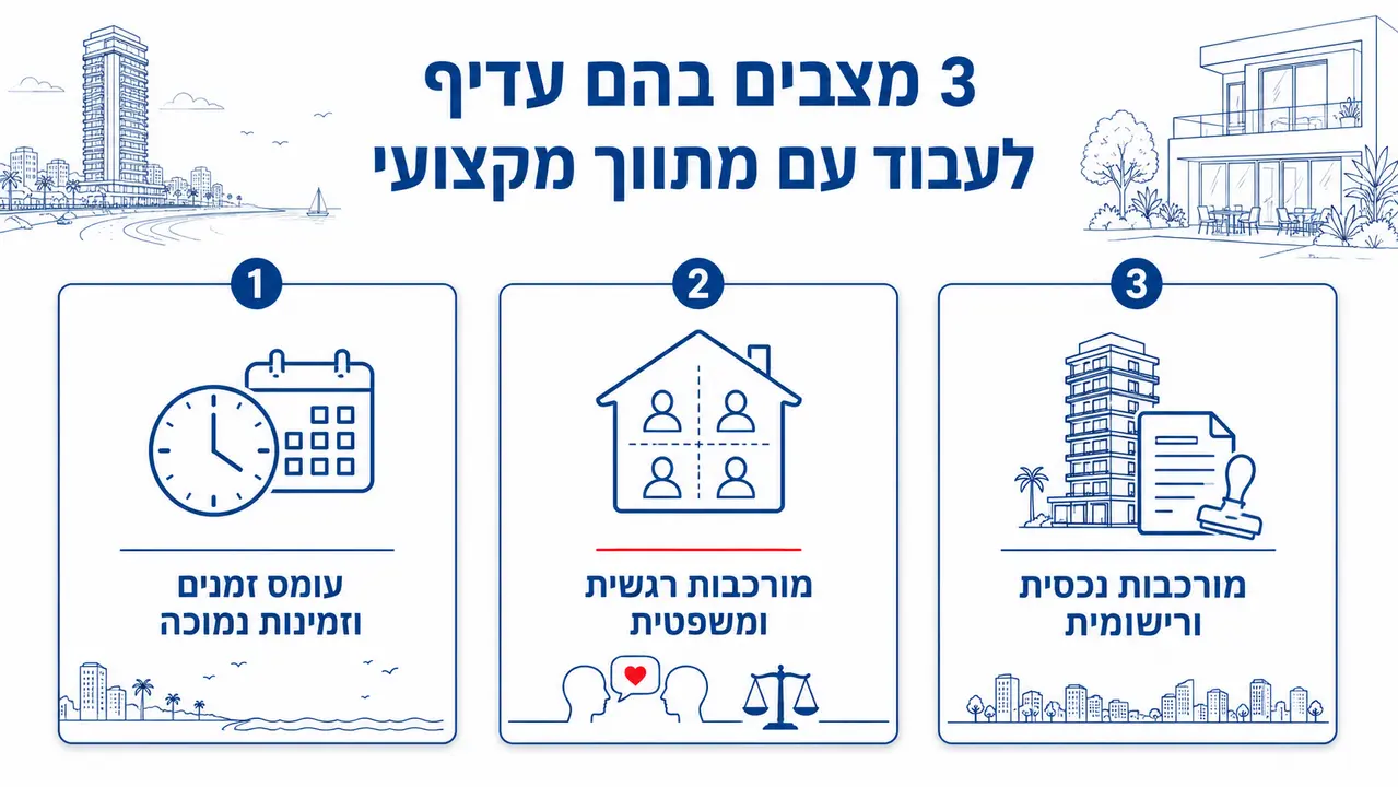 מתי כדאי לבחור במתווך מכירה מקצועי במקום למכור לבד